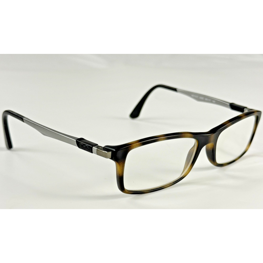 Ray Ban RB7017 5200 Havana Tortoise Square 54-17-145mm Eyeglasses FRAMES ONLY